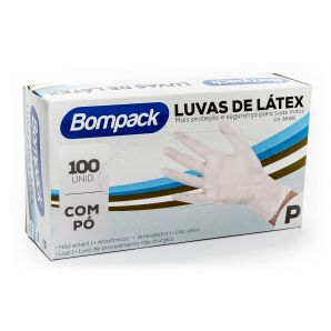 LUVA PEQ BOMPACK C/100