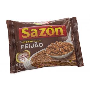 SAZON FEIJÃO/OVOS/ARROZ 48X60G