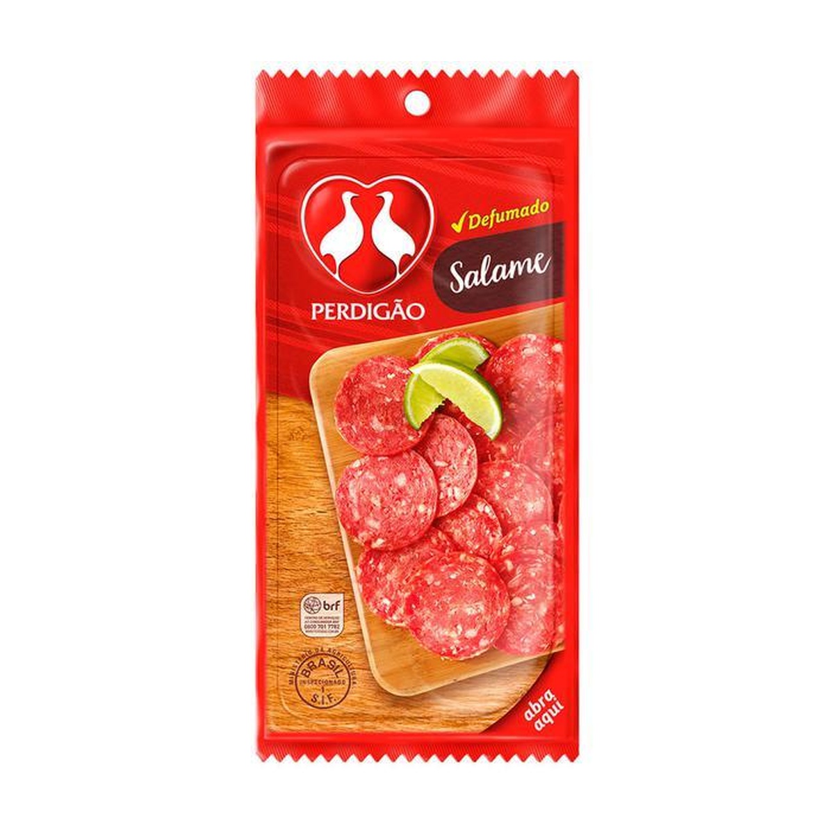 SALAME PERDIGAO DEF FAT 30X100GR