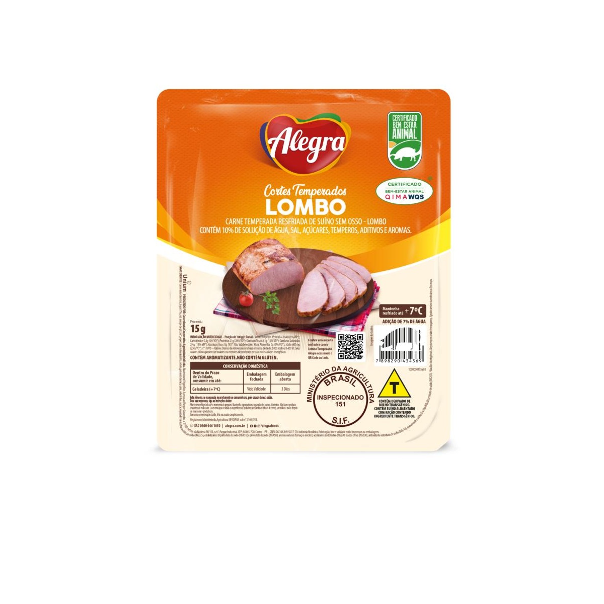 LOMBO CONG ALEGRA S/OSSO CX17KG