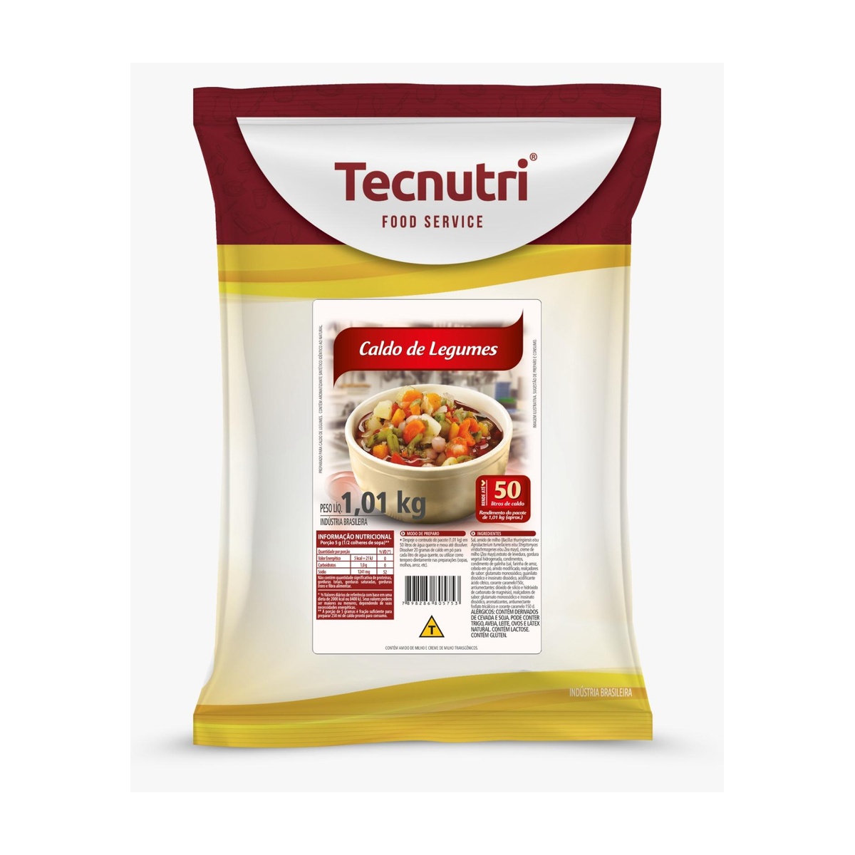 CALDO LEGUMES TECNUTRI 10X1,01KG
