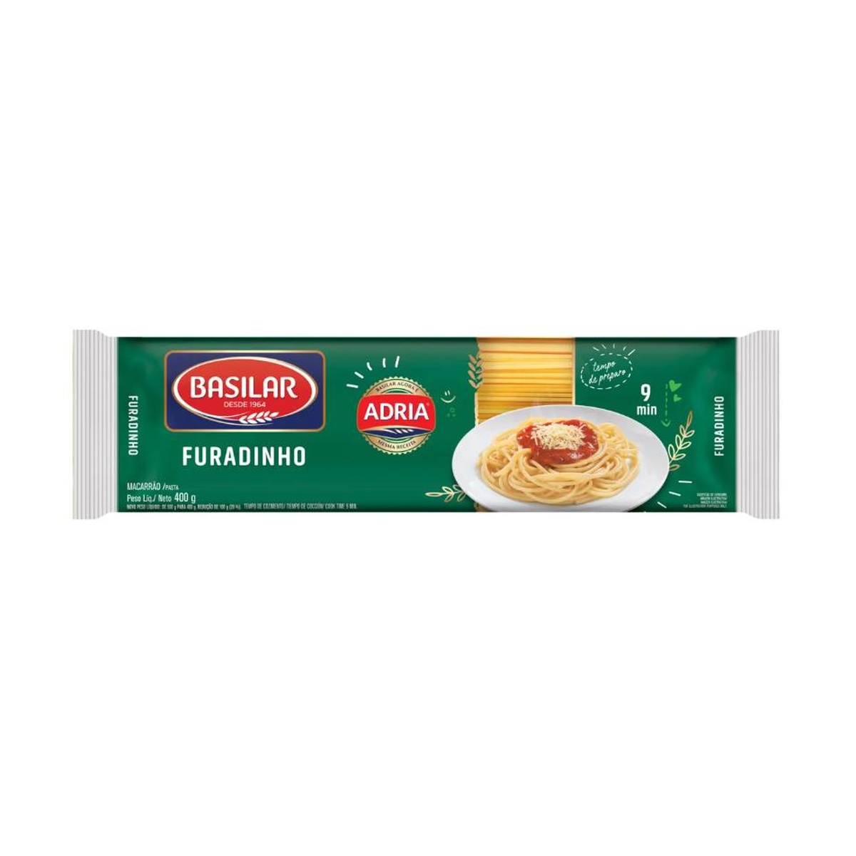 MAC BASILAR FURADINHO 46X400GR