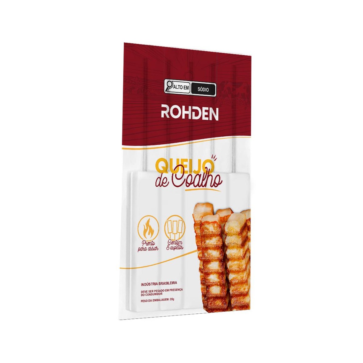 QUEIJO ESPETO ROHDEN 10UN/3KG