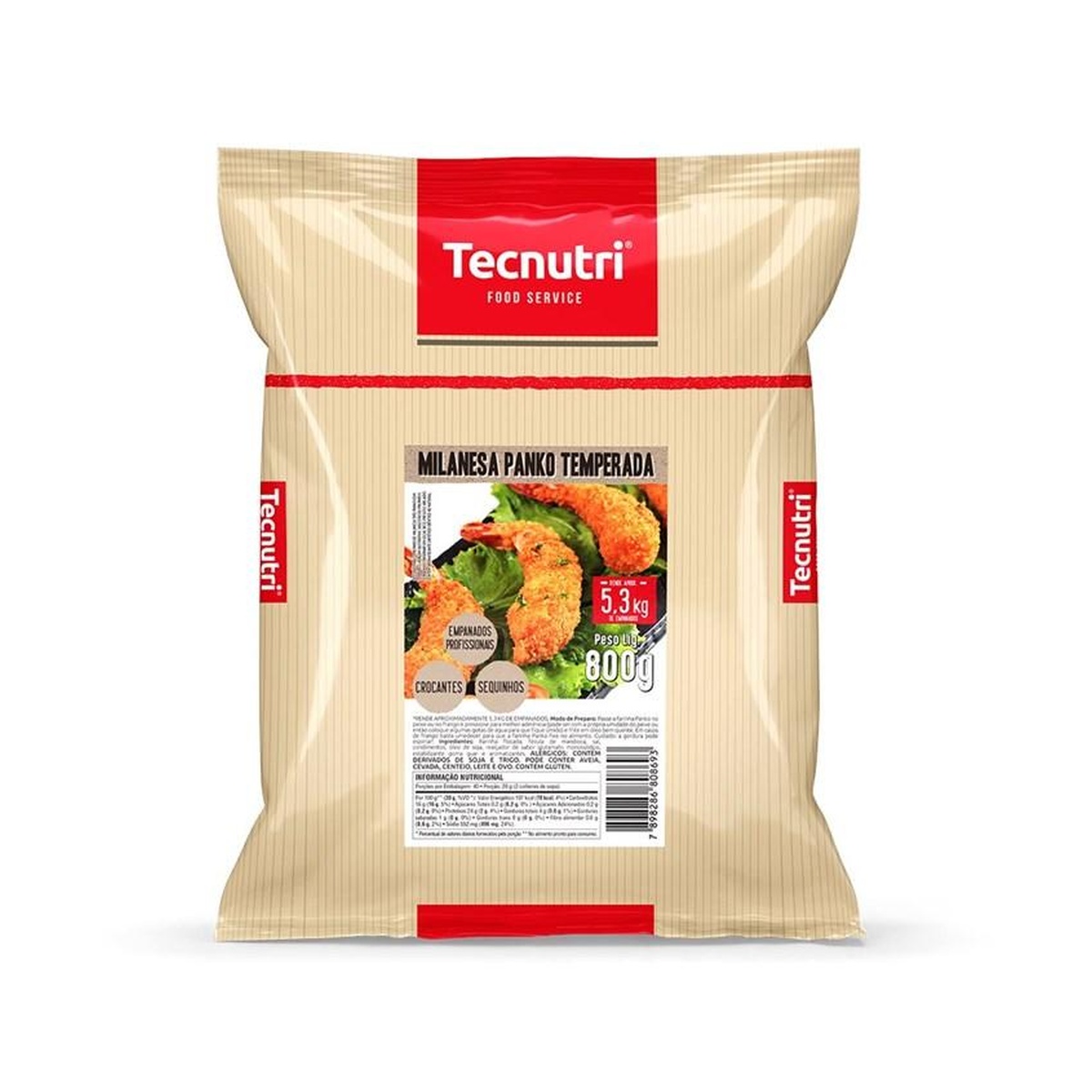 FARINHA TECNUTRI PANKO TEMP 10X800G