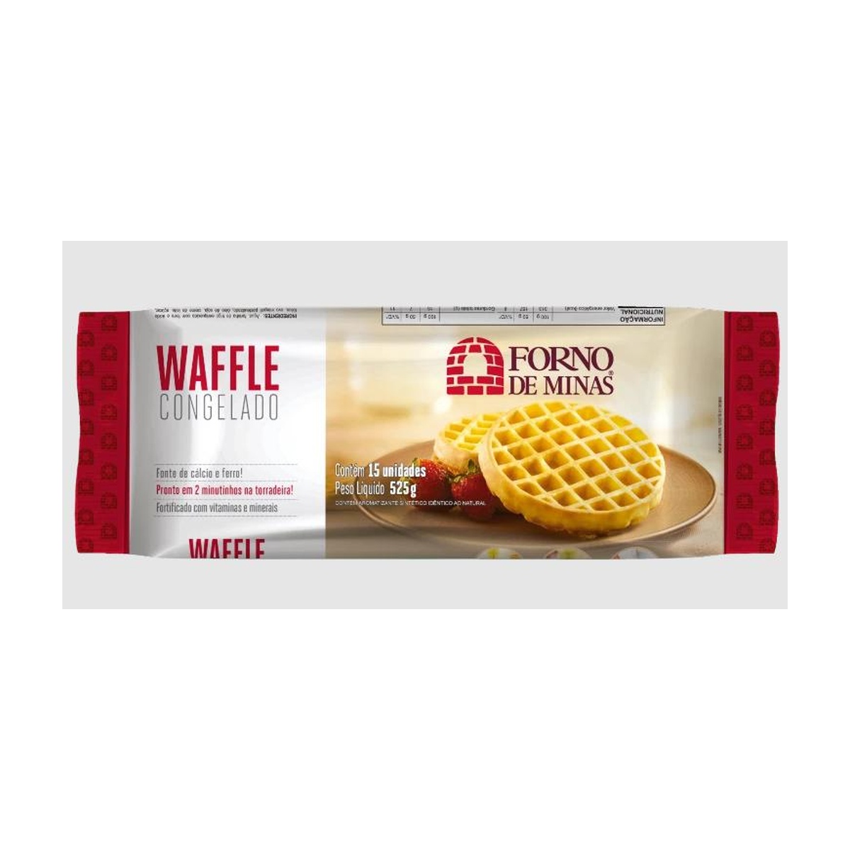 WAFFLE FORNO DE MINAS 6X525G