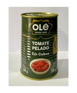 TOMATE PELADO CUBOS OLE LT 24X390G