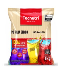 REFRES PO TECNUTRI MORANGO 10X1KG