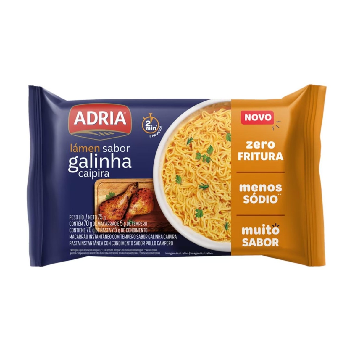 MAC ADRIA INST GAL/CAIP ZERO FRI 50X75GR