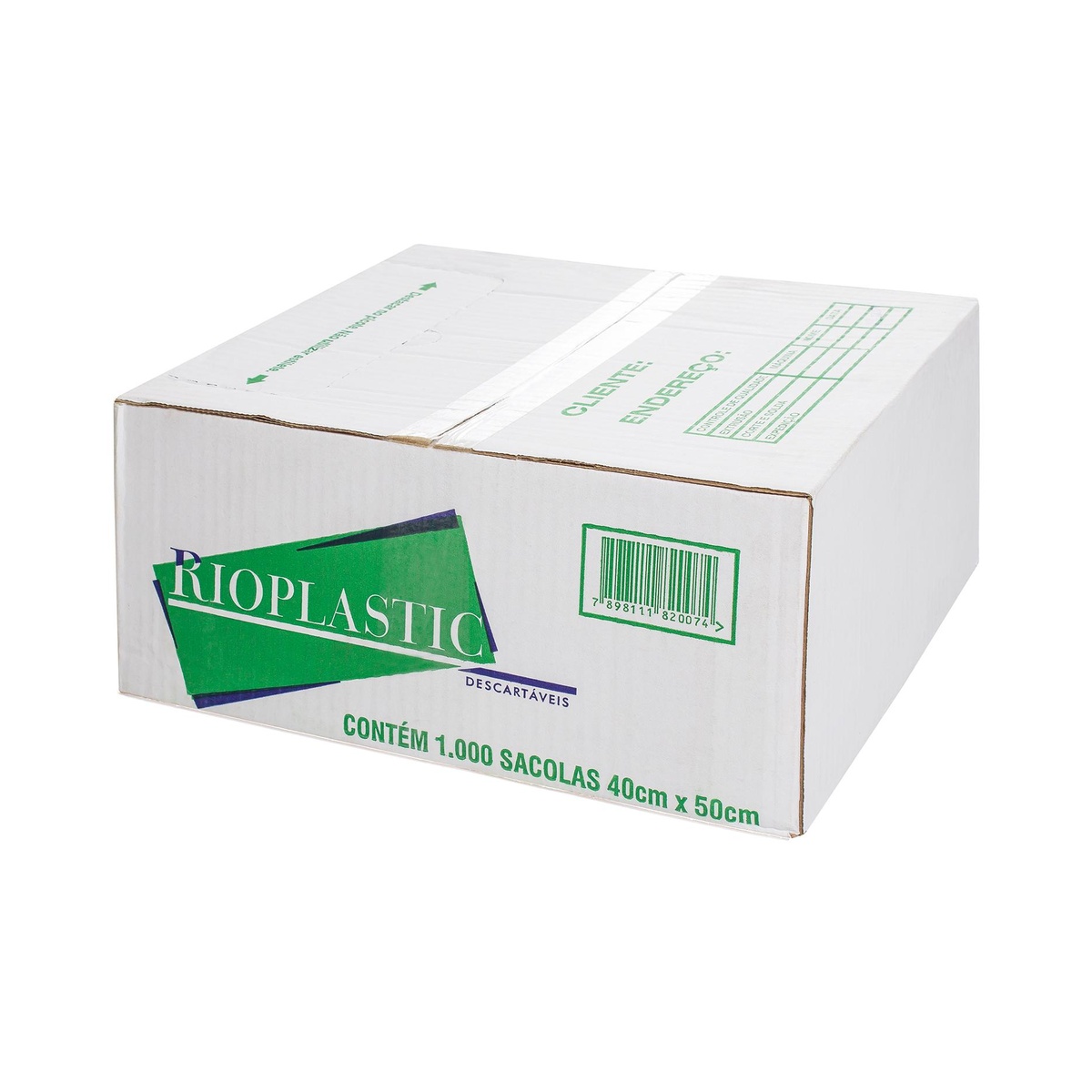 SACOLA RIOPLAST CX 40X50