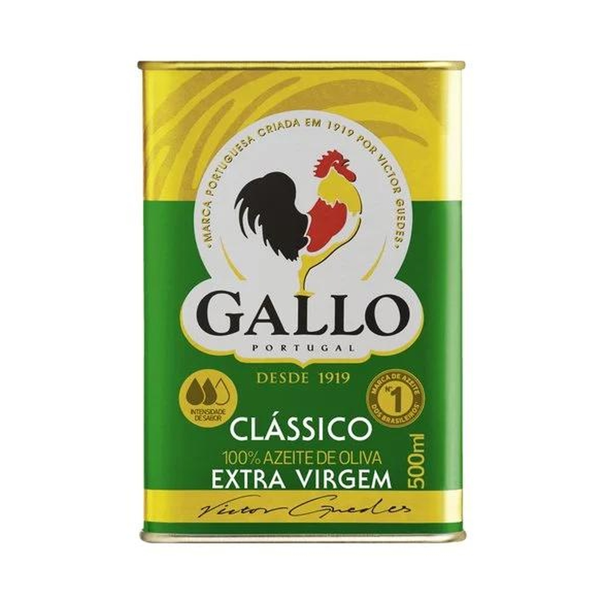 AZEITE OLLIVA GALLO EXT V CL LT 20X500ML