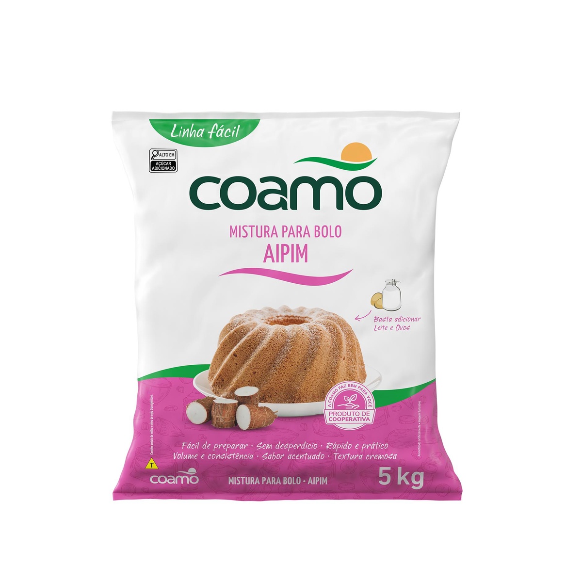BOLO COAMO AIPIM PCT5KG