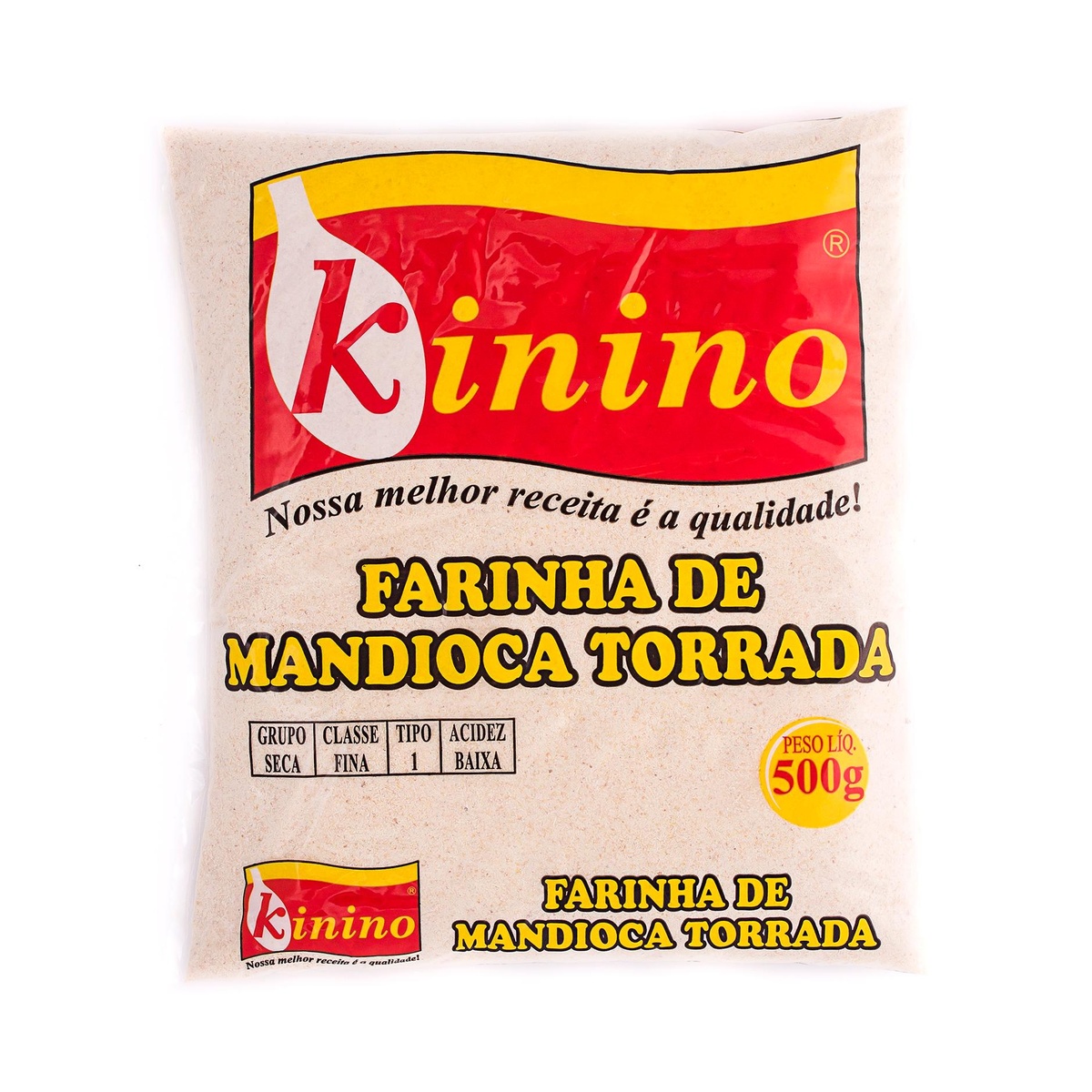 FARINHA TORRADA KININO 12X500GR