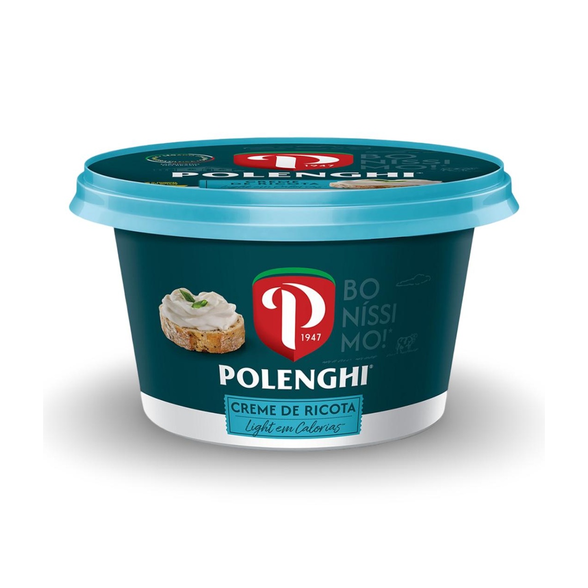 CREME RICOTA LIGHT POLENGHI 18X150G