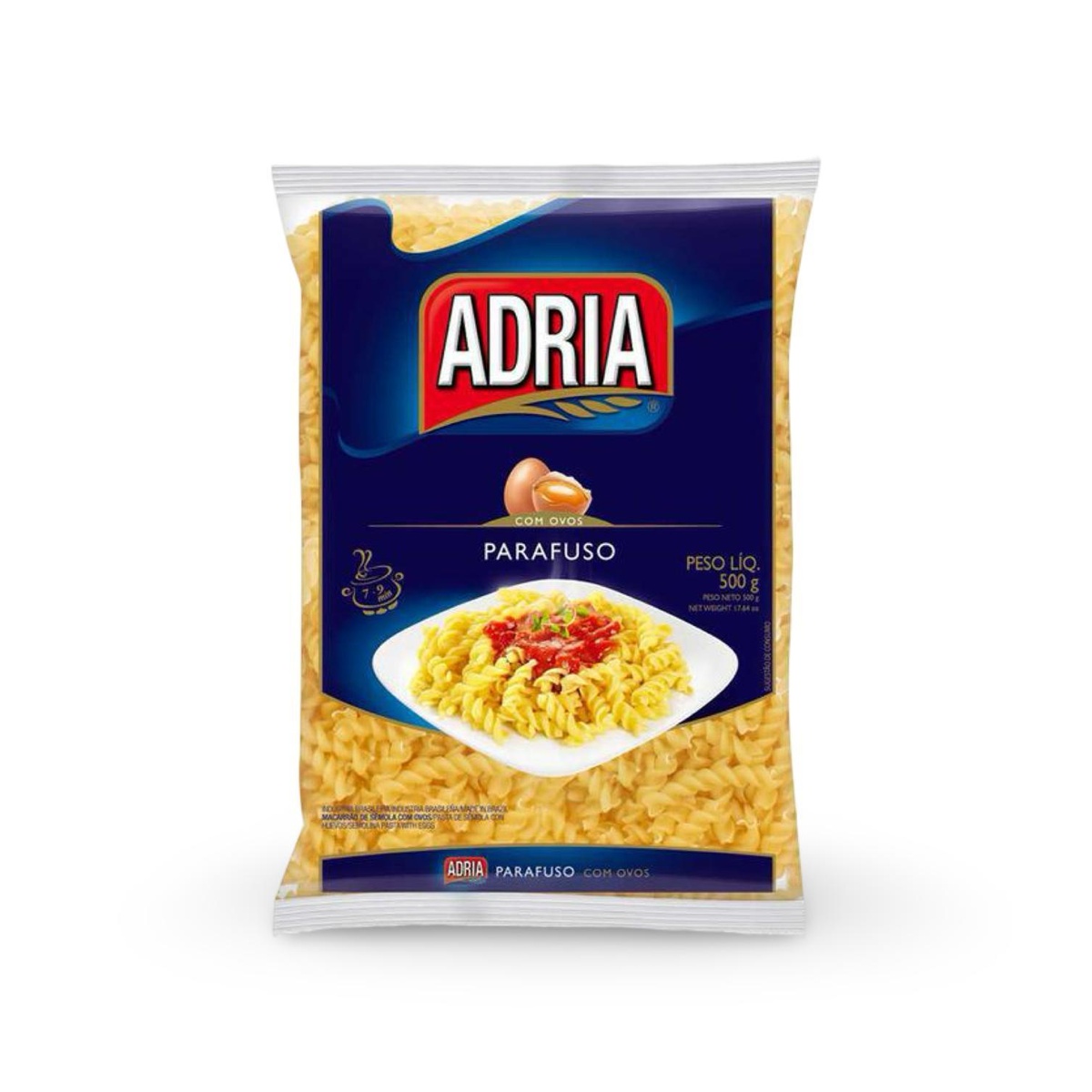 MAC ADRIA PARAFUSO C/OVOS 20X500GR