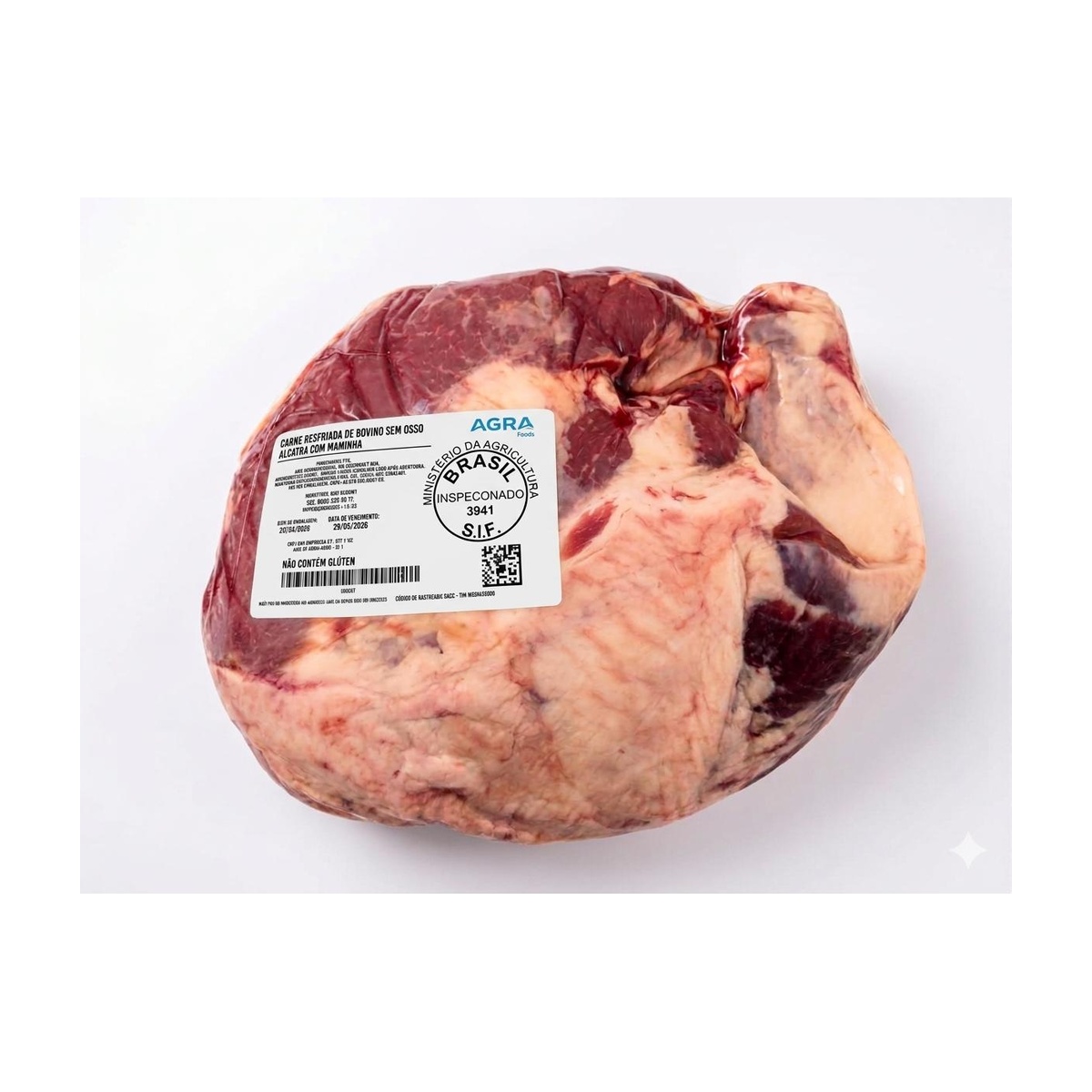 CARNE ALCATRA C/MAMINHA AGRA CX20KG