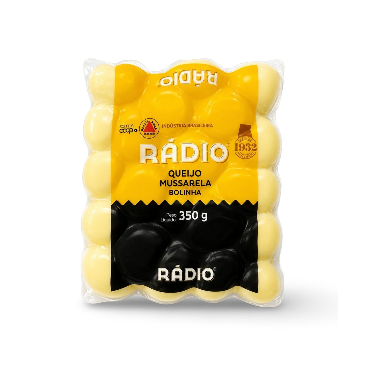 MUSSARELA APERETIVO RADIO 10X350GR