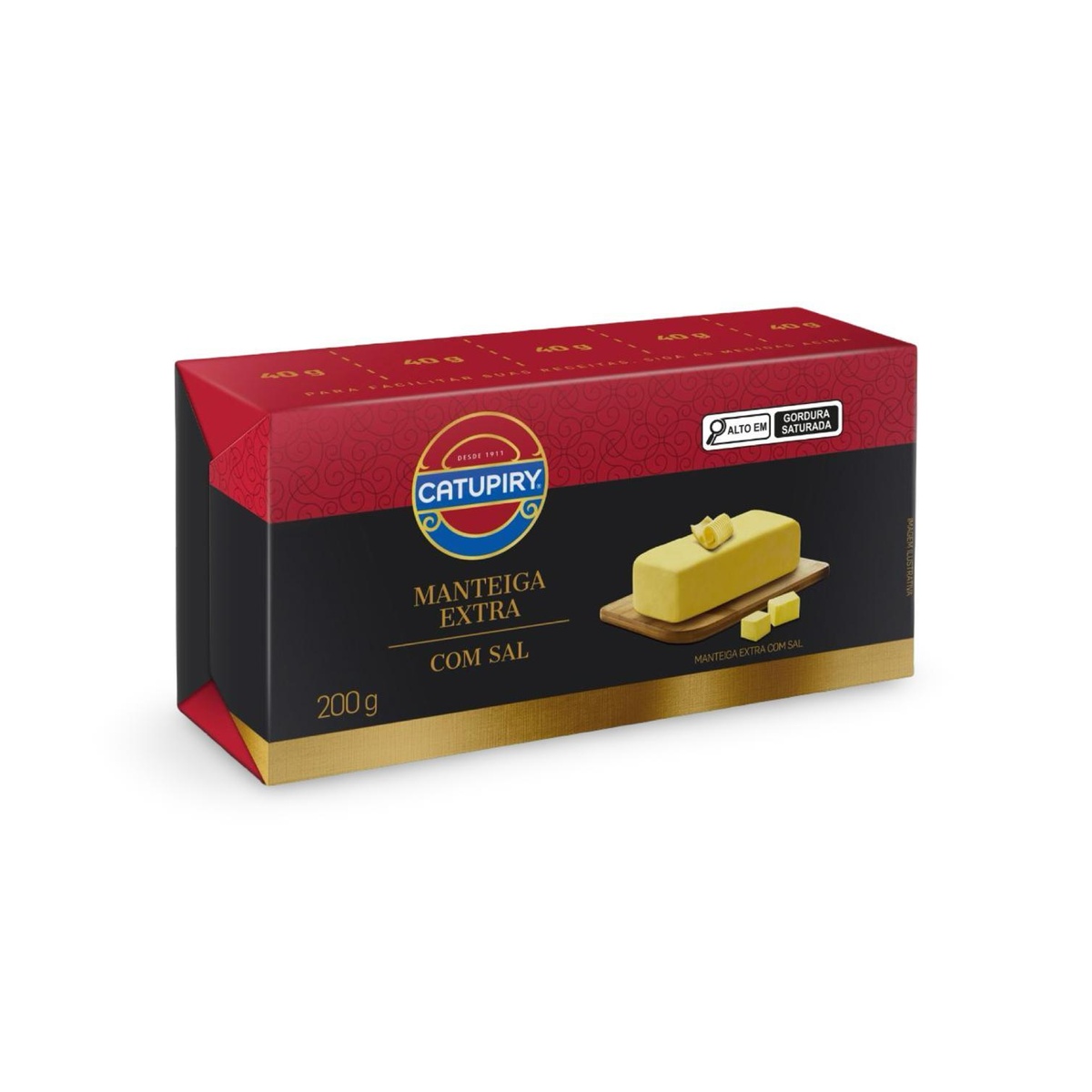 MANTEIGA CATUPIRY C/ SAL TABLETE 12X200G