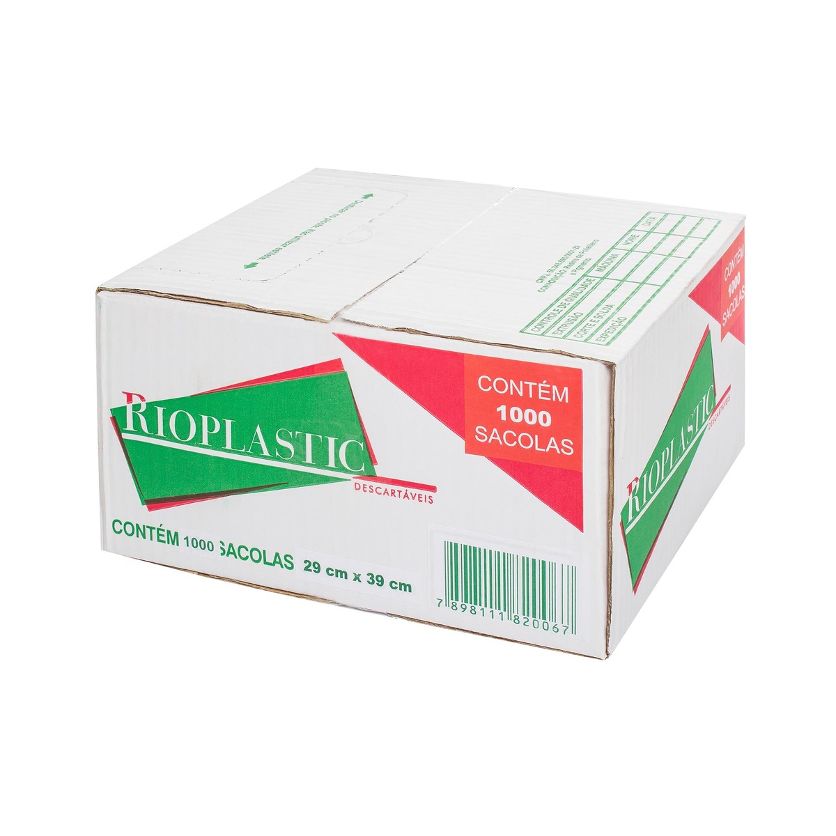 SACOLA RIOPLAST CX30X40