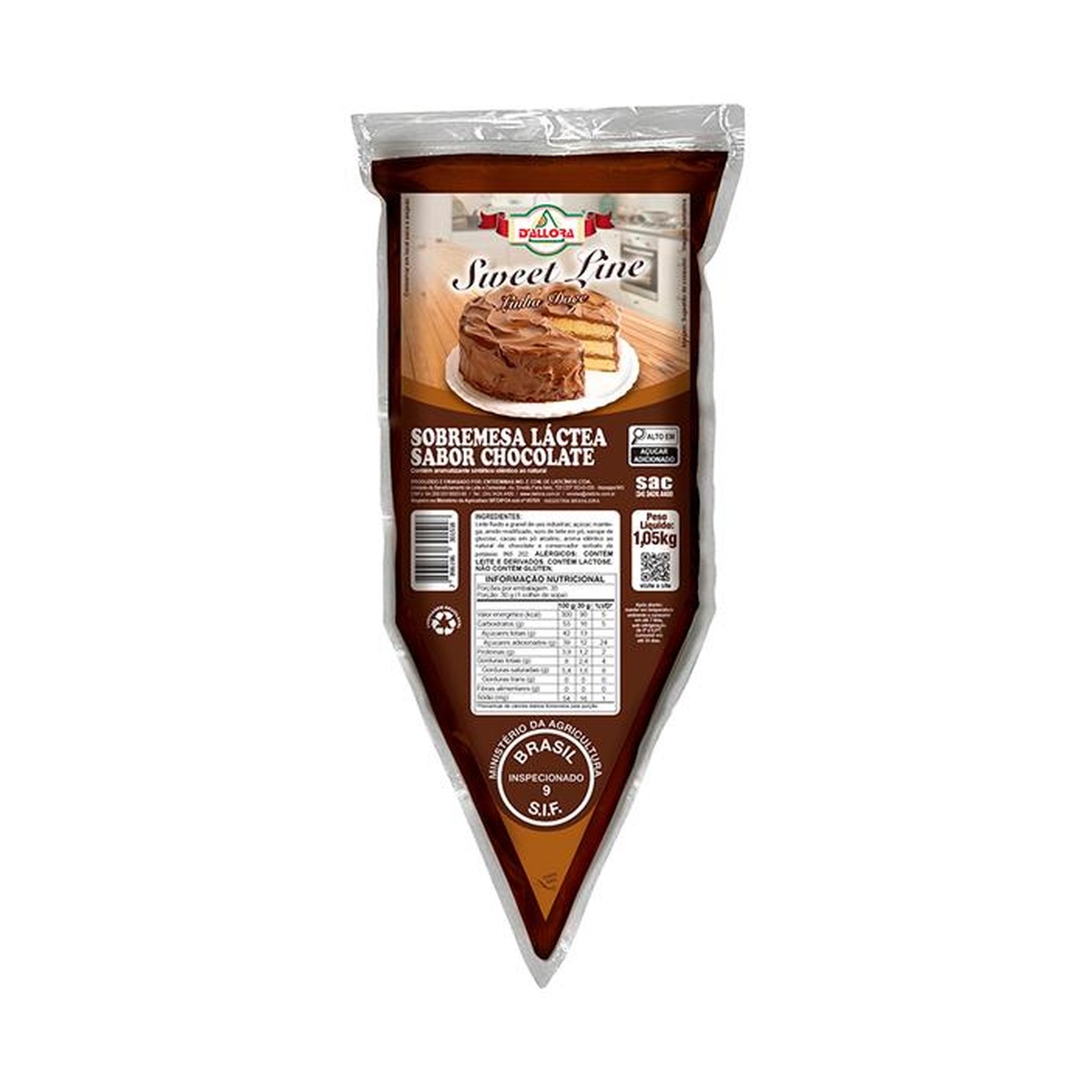 CHOCOLATE DALLORA 10X1,05KG
