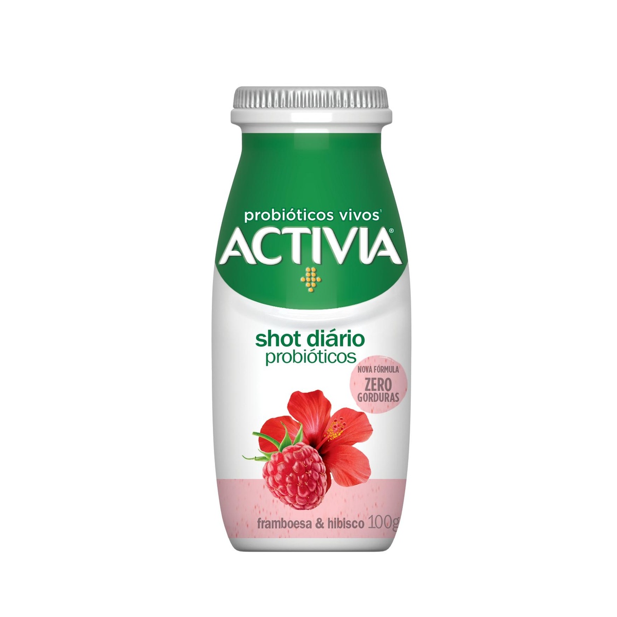 ACTIVIA SHOT FRAMB/HIB LF 48X100G