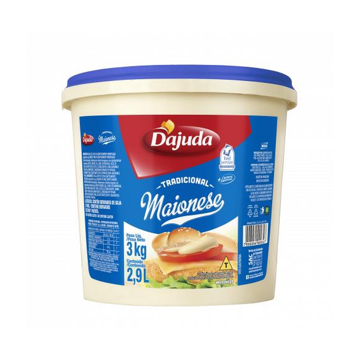 MAIONESE DJUDA 6X3KG