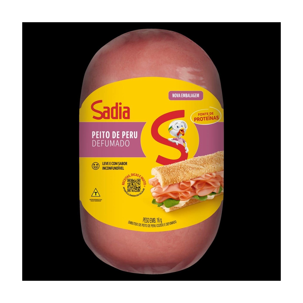 PEITO PERU SADIA 2,8KG CX2PC
