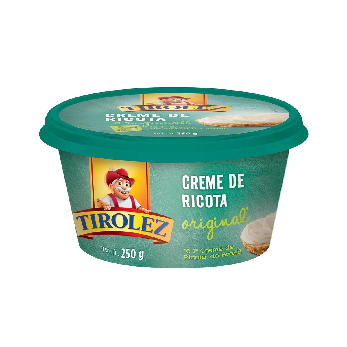 CREME RICOTA TIROLEZ 16X200G