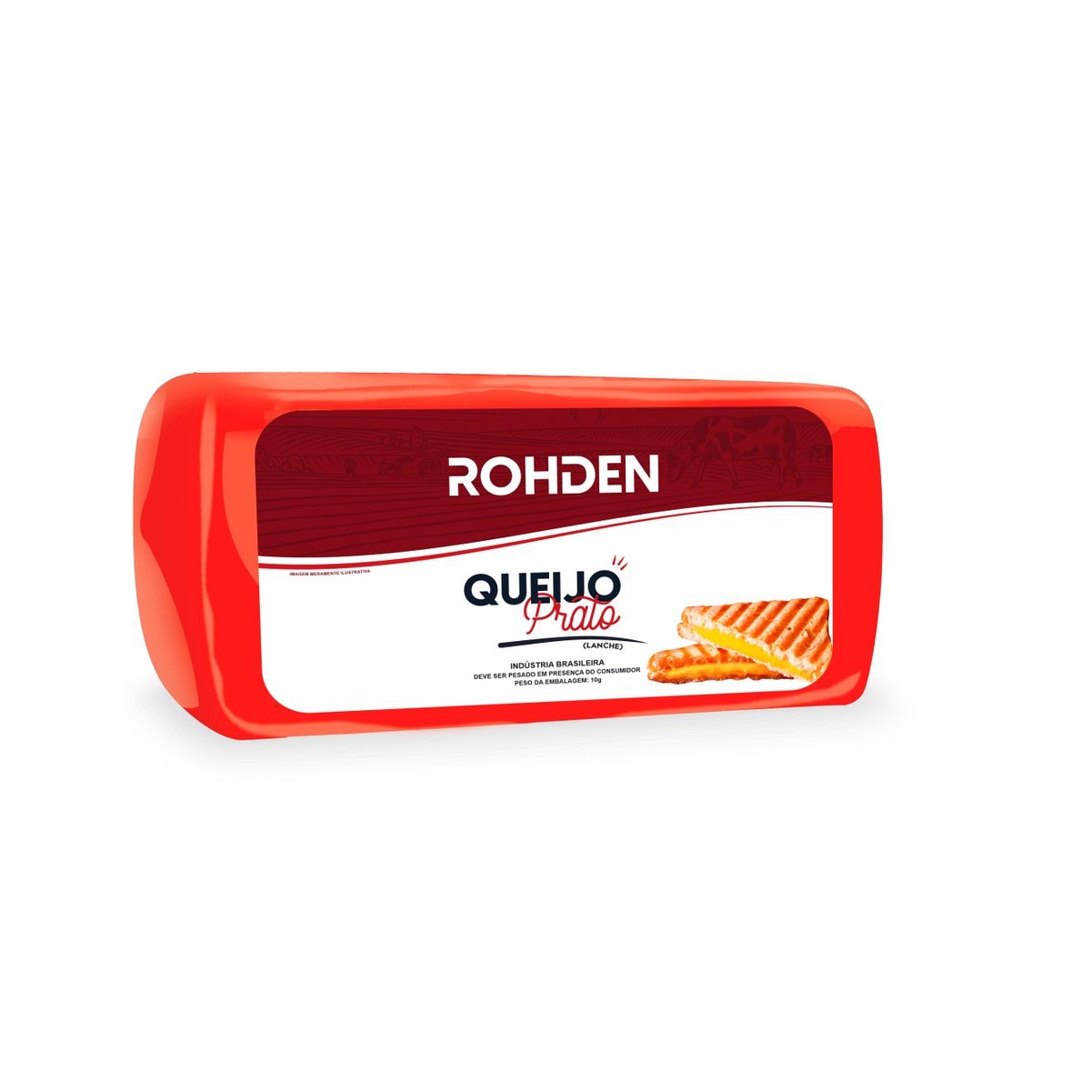 QUEIJO PRATO ROHDEN 6X3KG