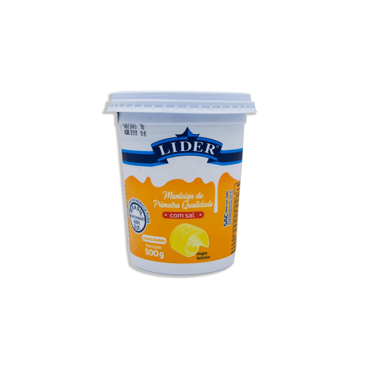 MANTEIGA LIDER C/S 10X500GR