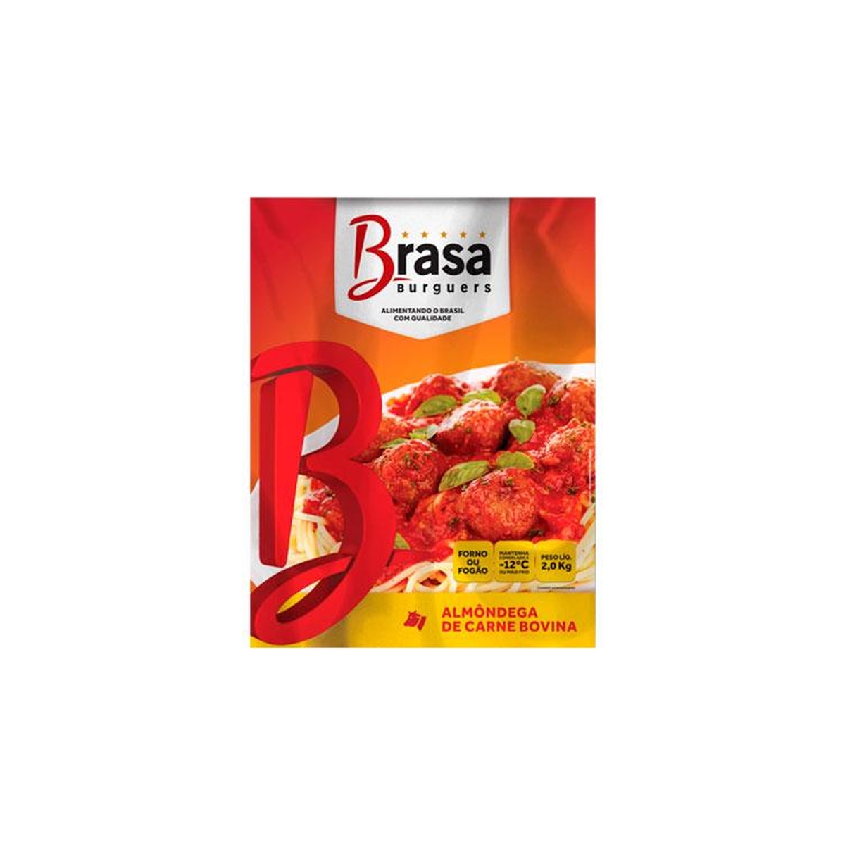 ALMONDEGA BRASA BURGUER 9X1KG