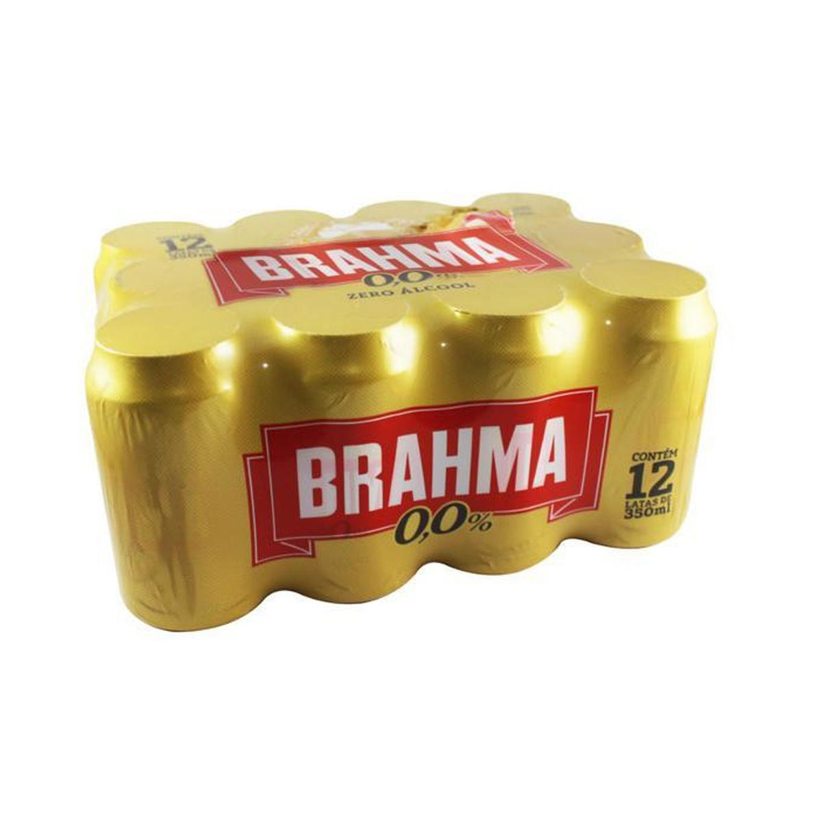 CERVEJA BRAHMA ZERO LATA 12X350ML