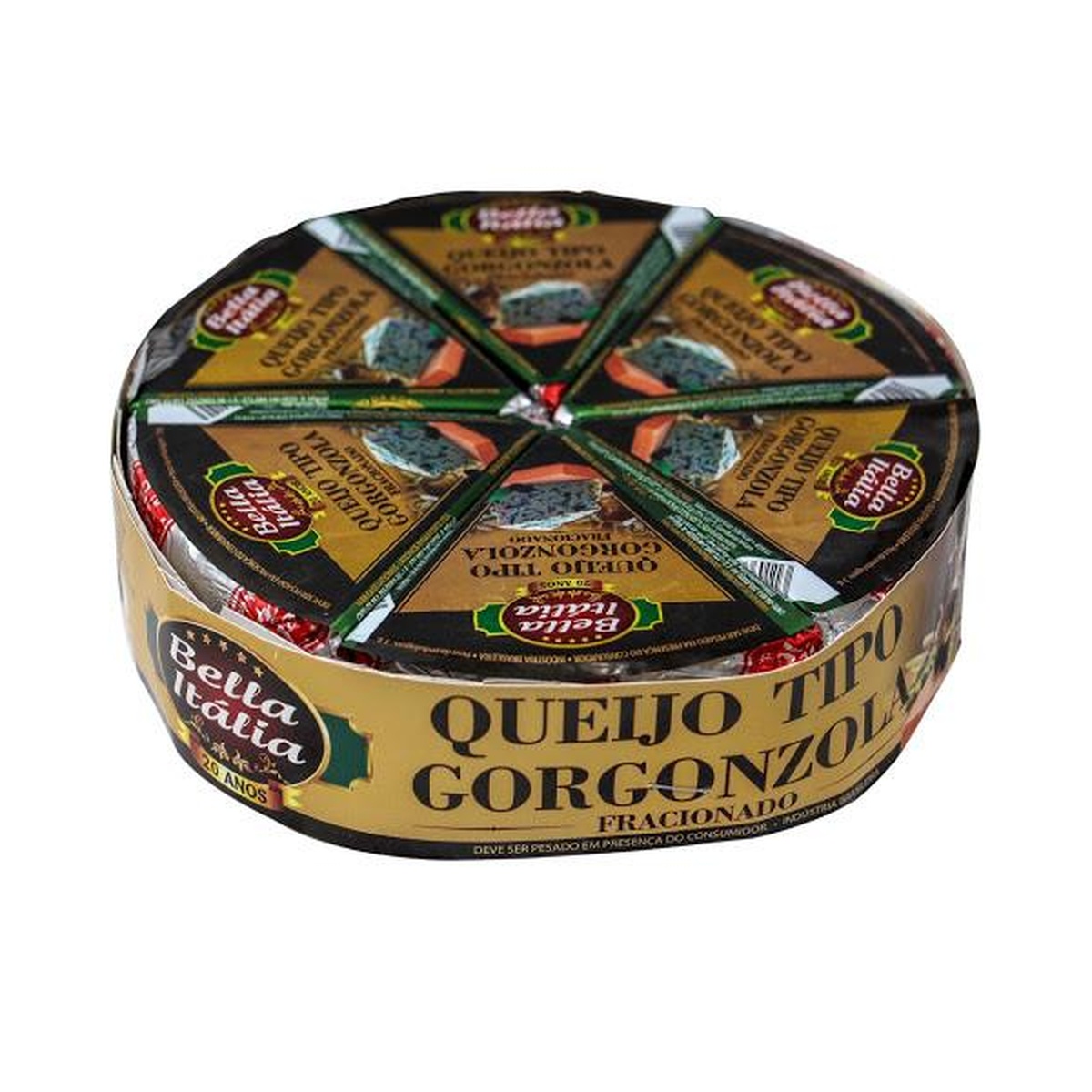 QUEIJO MOFO AZUL BELLA ITALI FRAC 8X200G