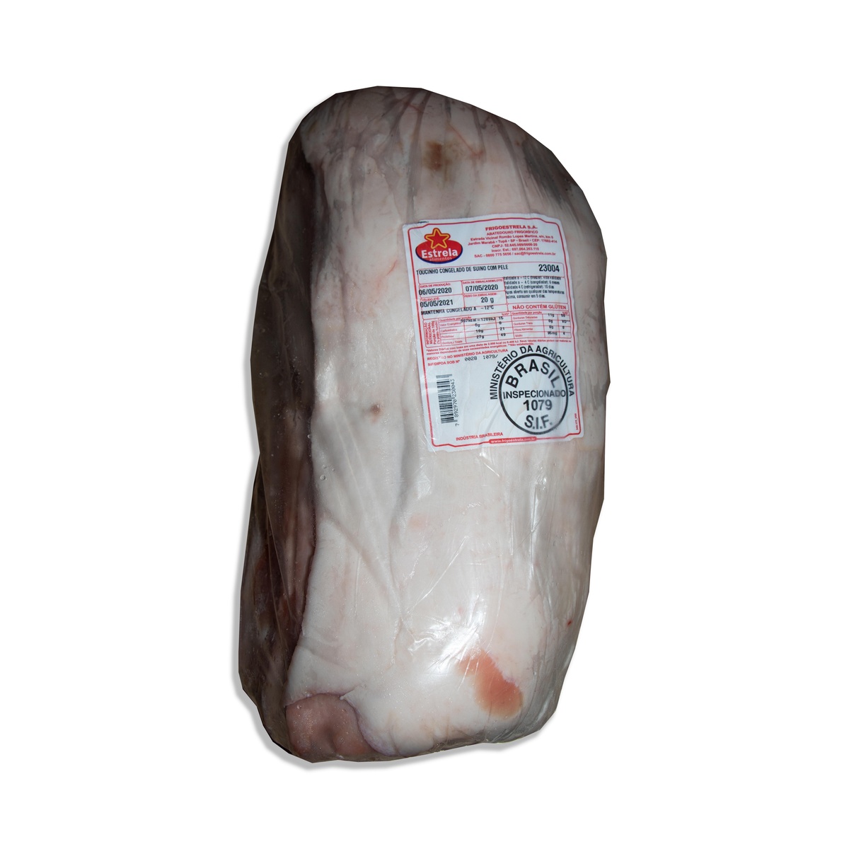 TOUCINHO ESTRELA LOMBAR C/P CONG CX18KG