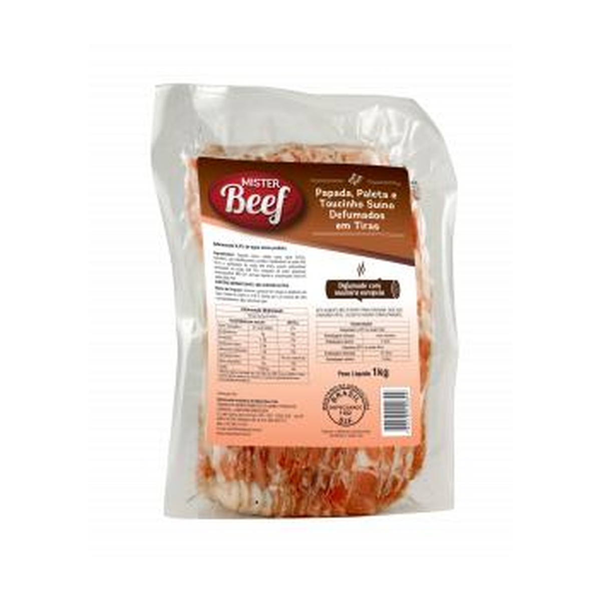 BACON MISTER BEEF TIRAS CX 18 KG