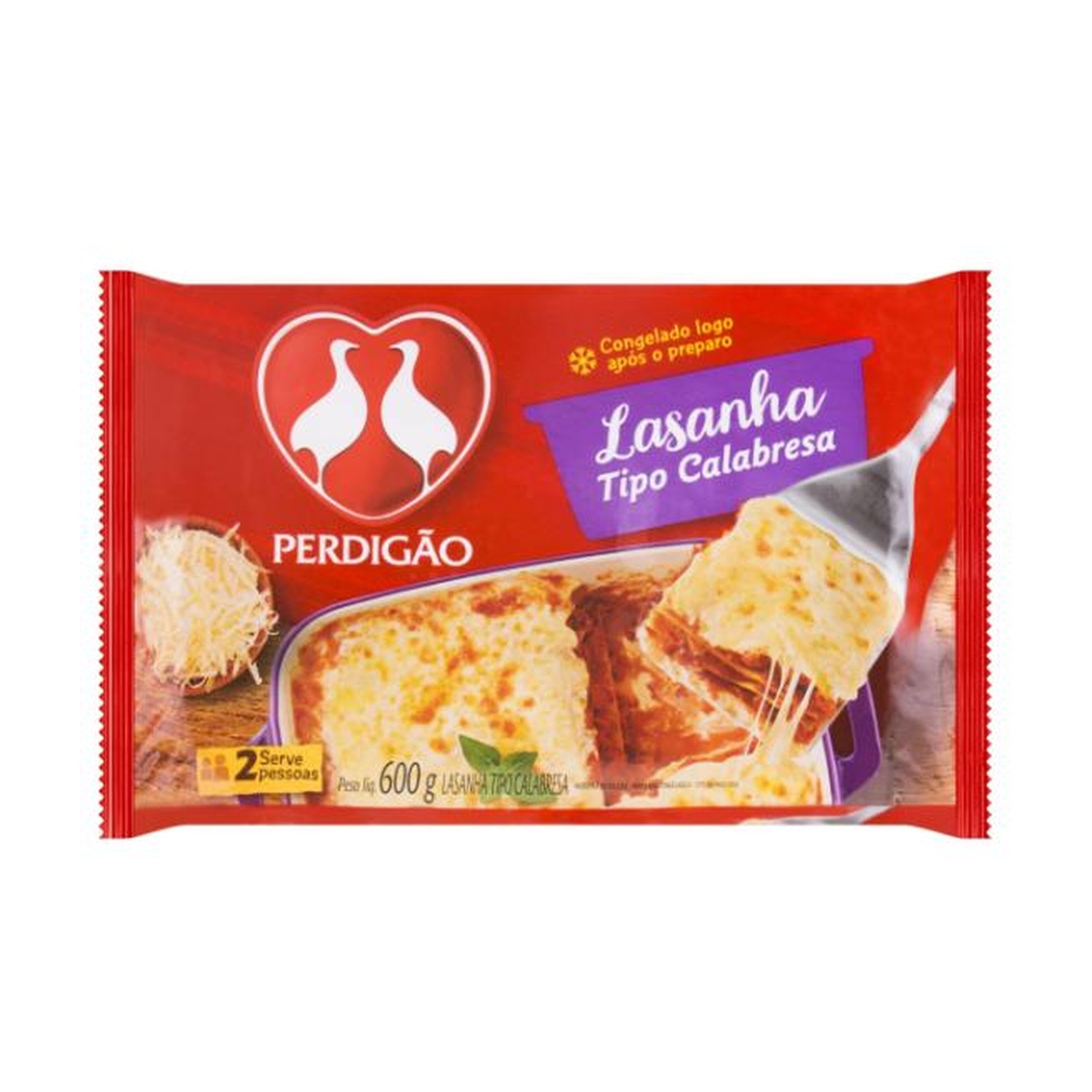 LASANHA TIPO CALABRESA PERDIGAO 6X600G